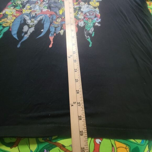 DC Batman Superman Flash Aquaman Villains Black T-Shirt Size 2XL XXL - Picture 3 of 6
